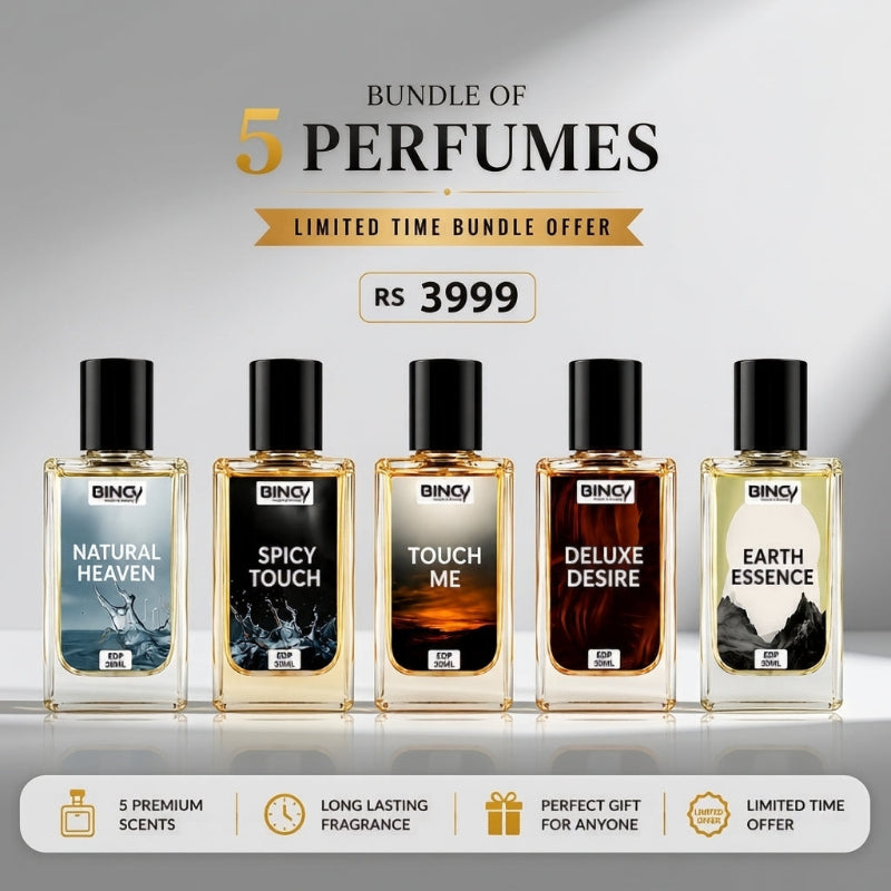 Bundle Of 5 Perfumes 35ML