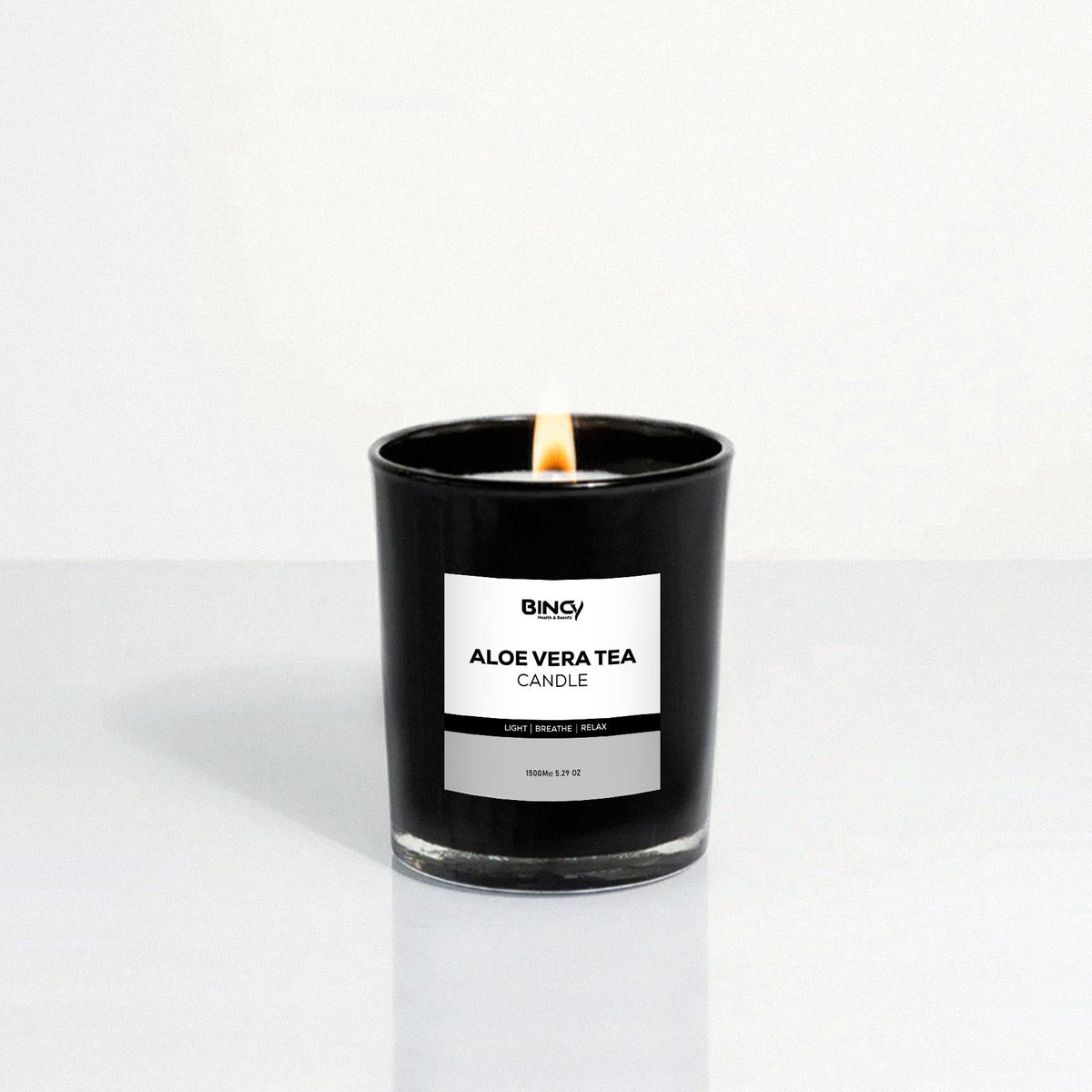 Aloe vera Tea Scented Candle - Bincy.pk
