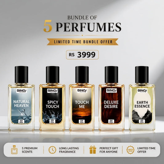 Bundle Of 5 Perfumes 35ML
